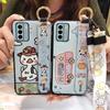 Cartoon Protective Phone Case For Nokia G22 Fashion Design Lanyard Shockproof Phone Holder Back Cover Anti-dust Ring