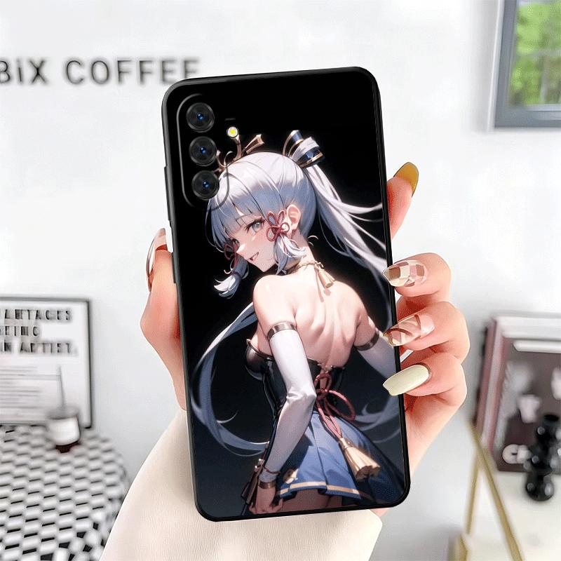 Genshin Impact Kamisato Ayaka Soft Phone Case for Samsung A17 A37 A57 A16 A26 A36 A56 A15 A25 A35 A55 A14 A24 A34 A54 A13 A23 A3