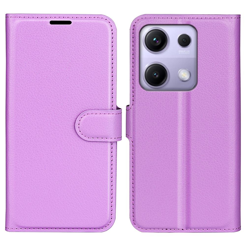 Pentru Xiaomi Redmi Note 14S 4G Husă Textură Litchi Rezistentă la Șocuri Piele Portofel Husă Telefon