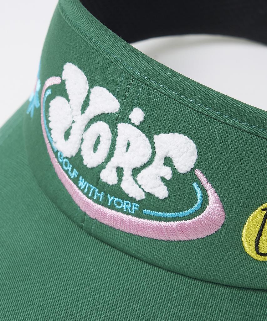 YORF Yorf Sun Visor Jello Green