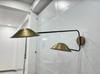 Raw Brass Modern Wall Sconce Mid Century Wall Lights Fixture Lobby Lights Bedroom Lights