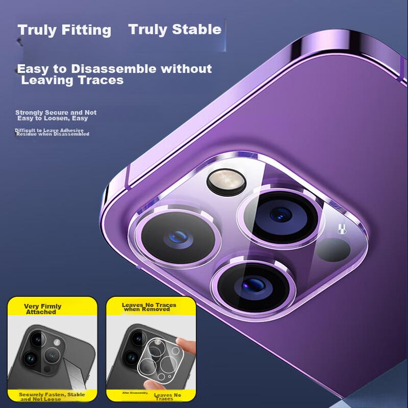 Lens Protector for Apple IPhone 17/16/16 Plus, Ultra-Thin High-Definition Anti-Scratch Camera Film for IPhone 17/16/16 Plus Rear Camera, 2 Pieces
