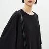 LESS 2025 Summer Round Neck Short Sleeve Dress