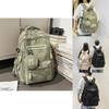 Nylon Casual Travel Backpack For Men And Women With Padded Shoulder System For Daily Use