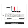 Creative Keyboard Ribbon Universal Mechanical Keyboard Strap Keyboard Decoration Magnetic Axis Keyboard Strap Decor Gifts