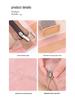 4-in-1 Detachable Makeup Bag: Multifunctional, Foldable, Minimalist Travel Cosmetic & Toiletry Organizer for Women
