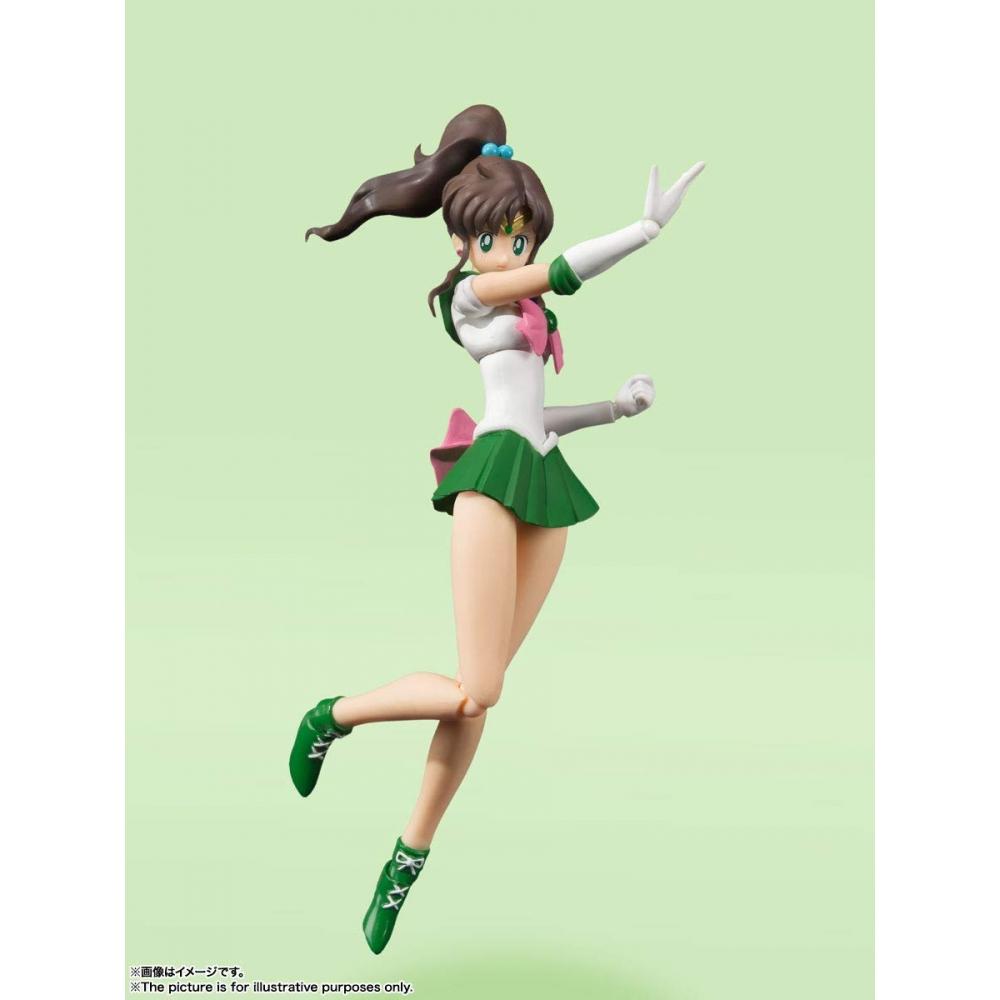 Bandai SPIRITS S.H.Figuarts Sailor Moon Sailor Jupiter -Animation Color Edition- (Resale Version) Approx. 150mm PVC&ABS Painted Movable Figure