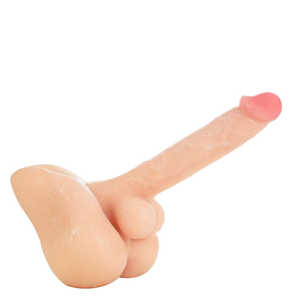 Dildo se základnou Masturbátor pro dospělé Soft TPR Forma Masturbační kalíšek Realistický Penis Fisting Realistický Cock Sex Toy Anální kolík