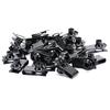 20pcs Extruded U Type Nuts Bumper Fender U Style Clip on Nut Extruded U Style Nuts Spring Nuts Black U Style Fasteners