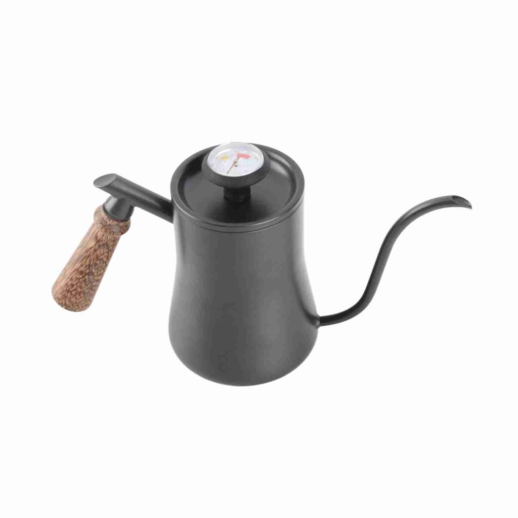 550ml Gooseneck Coffee Kettle Pour Over Coffee Maker with Thermometer Filter