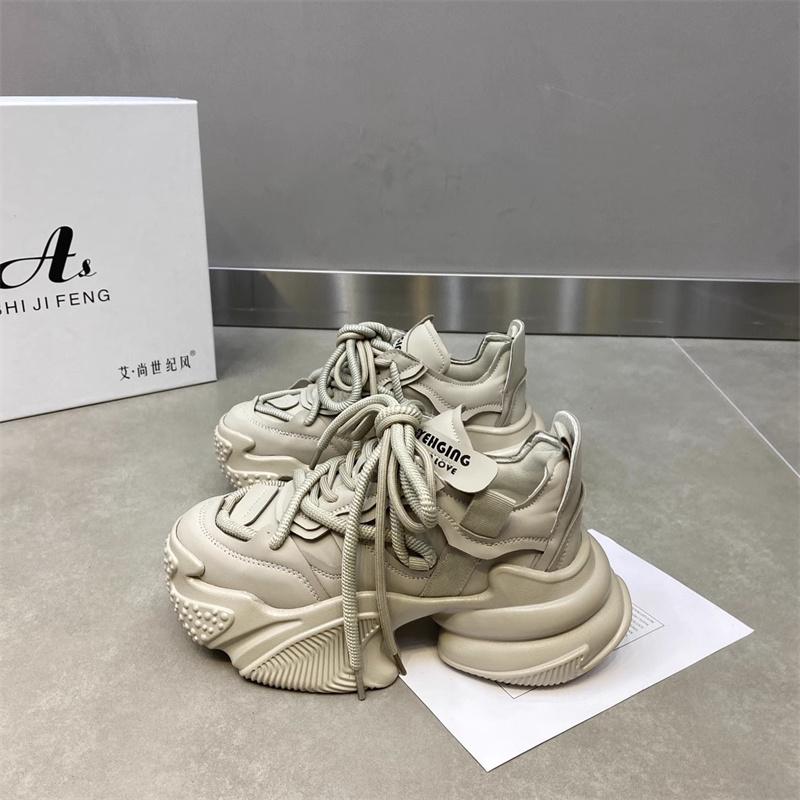 Neue Netz Atmungsaktive Damen Schuhe Designer Trend Sport Laufen Freizeit Klobig Damen Schuhe