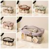 Transparent PU Cosmetic Bag Toiletry Bag Makeup Bag Practical Cosmetics and Jewelry Bag  Studio