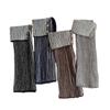 1 Pairr Cotton Blend Cuffed Leg Warmer Thickened Knit Knit Leg Sleeve Leg Warmer Autumn Winter Wear