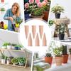 Plant Watering Stakes Clay 6pcs Plant Waterers Self-Watering Stakes Watering Devices Watering Cans Weather Resistant For Family