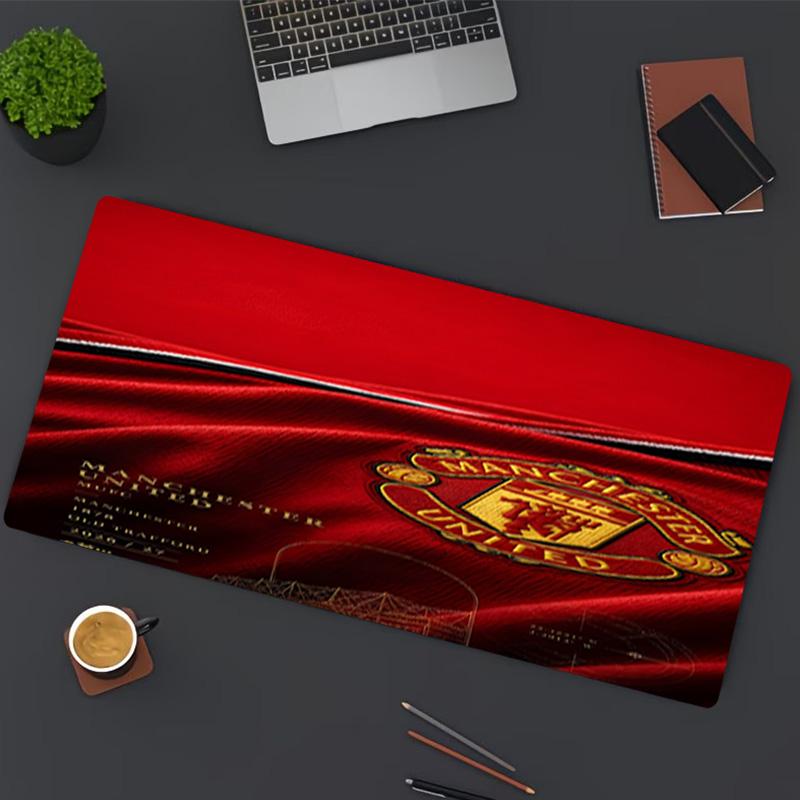 Tappetino per Mouse con Stampa Squadra di Calcio, per Tastiera, Laptop, PC, per Ufficio, Casa, Decorazione Scrivania, Regalo di Compleanno Perfetto per Giocatori