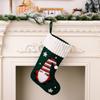 Bag Pocket Hanging Christmas Gift Santa Claus Sock Christmas Stocking Gift Bag Christmas Tree Decor