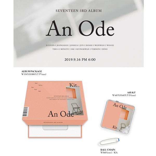 Seventeen [AN ODE] KIT Ver. 3rd Album Reissue