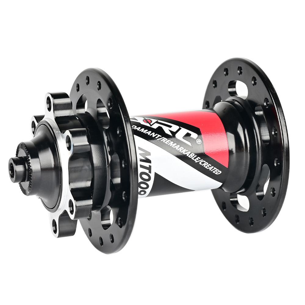 1 Pair MTB Bike Hub Front Rear 8-11 Speed 6 Claws 3 Teeth Disc Brake Hubs with Quick Release Lever