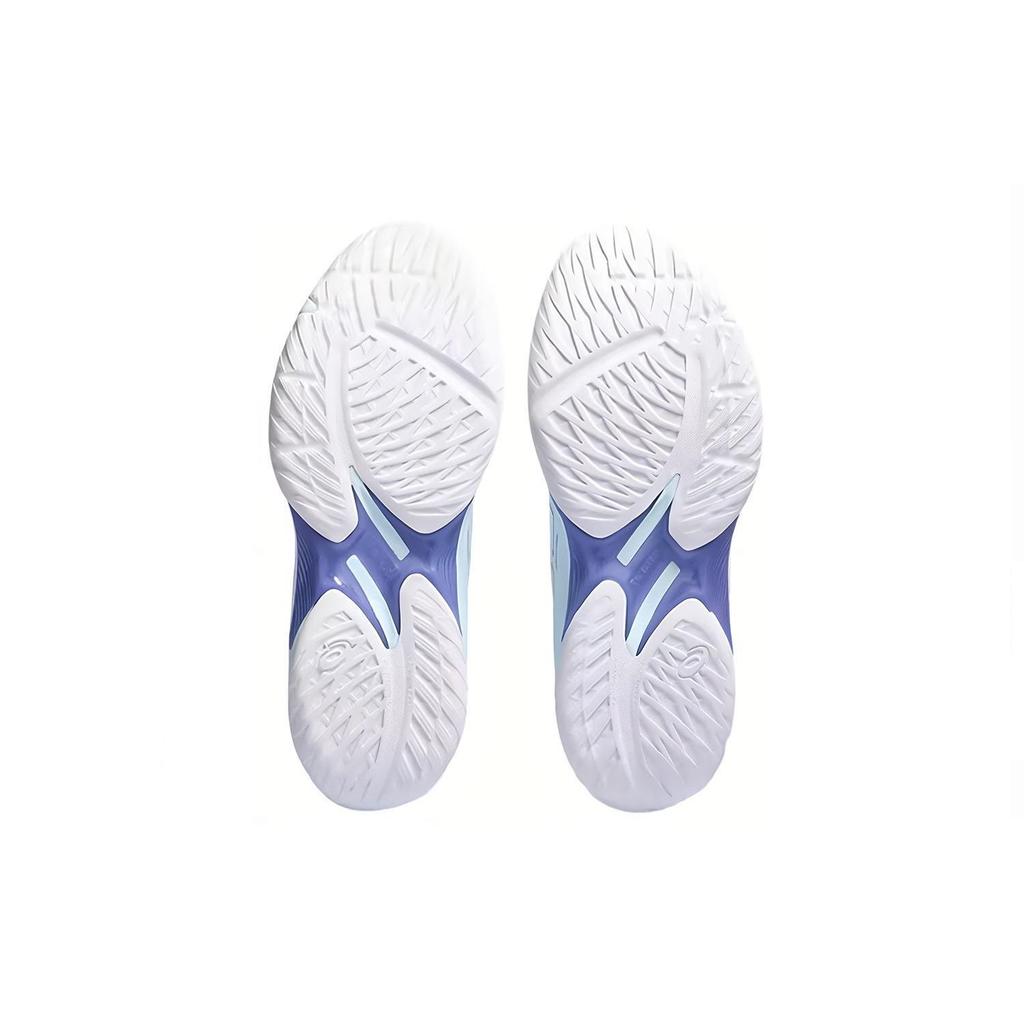 Asics Beyond FF Cushioning Breathable Lightweight Low-Top Badminton Shoes Women Shoes White Aqua 1072A095-100