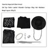 Costume Cosplay Gruppo K-POP Cacciatore di Demoni per Ragazzi: Set da Palco Qin Yu Baby Black