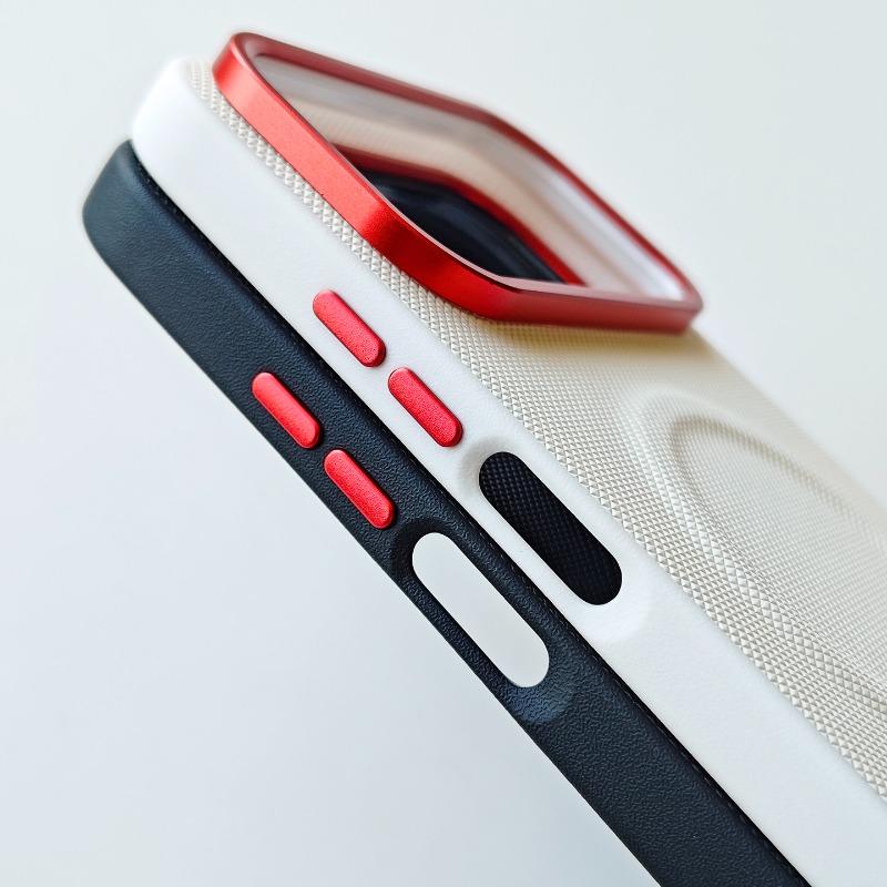 For Honor 600 Pro Case Luxury Magnetic For MagSafe Matte Fine Grain Leather Phone Cover For Honor 600 Shell Shockproof Bumper