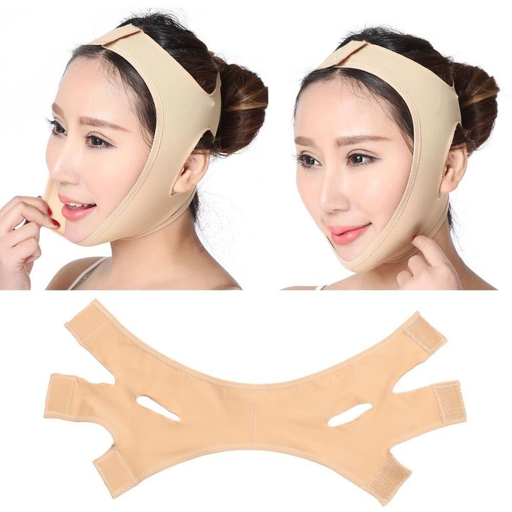 Lifting Function V Line Face Shaper Elastic Chin Cheek Lift Up Belt  Facial Contouring
