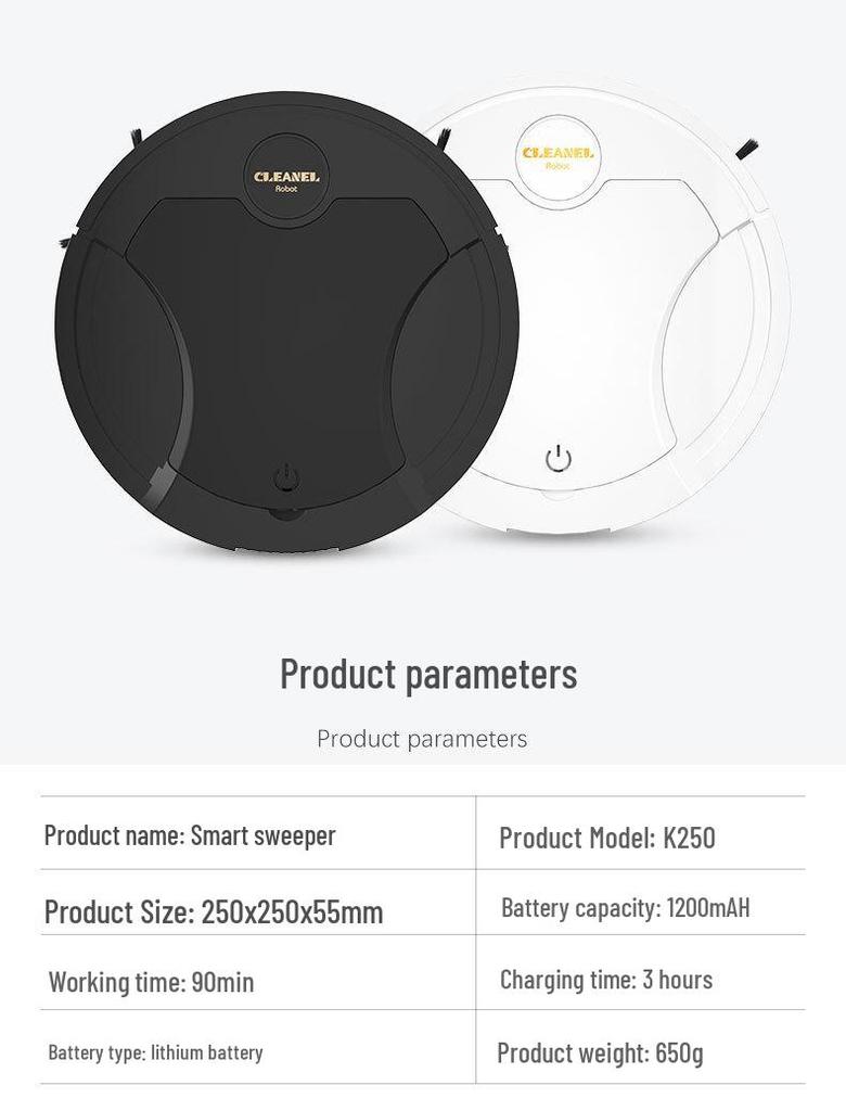 Cross-Border Smart Sweeping Robot: Vacuum, Mop, Spray & Humidify - 4-in-1 Cleaning Machine & Home Gift