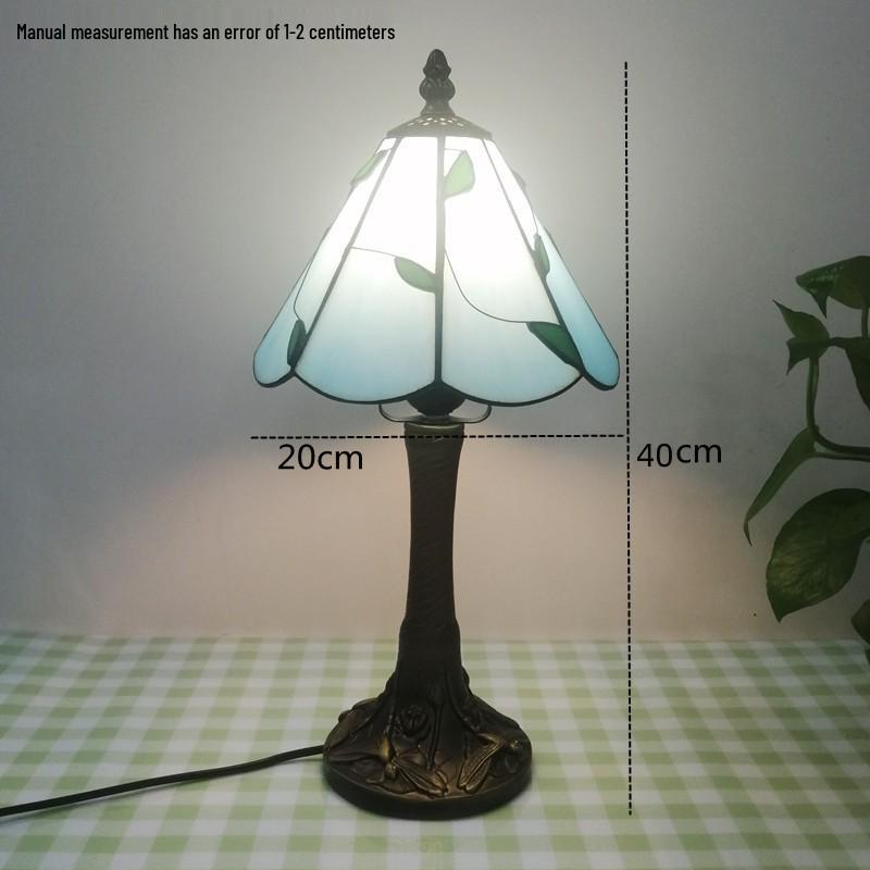 Tiffany Style Desk Lamp for Bedroom, Living Room, or Children's Room Night Light