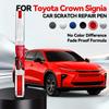 Autolack Reparaturstift Für Toyota Crown Signia Lackkratzer Reparatur Zubehör Schwarz 202 Grau 1G3 Weiß 090 Rot 3U5 Blau