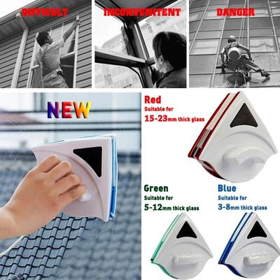 Double Side Magnetic Window Cleaner Useful Glass Surface Wiper Cleaning Brush