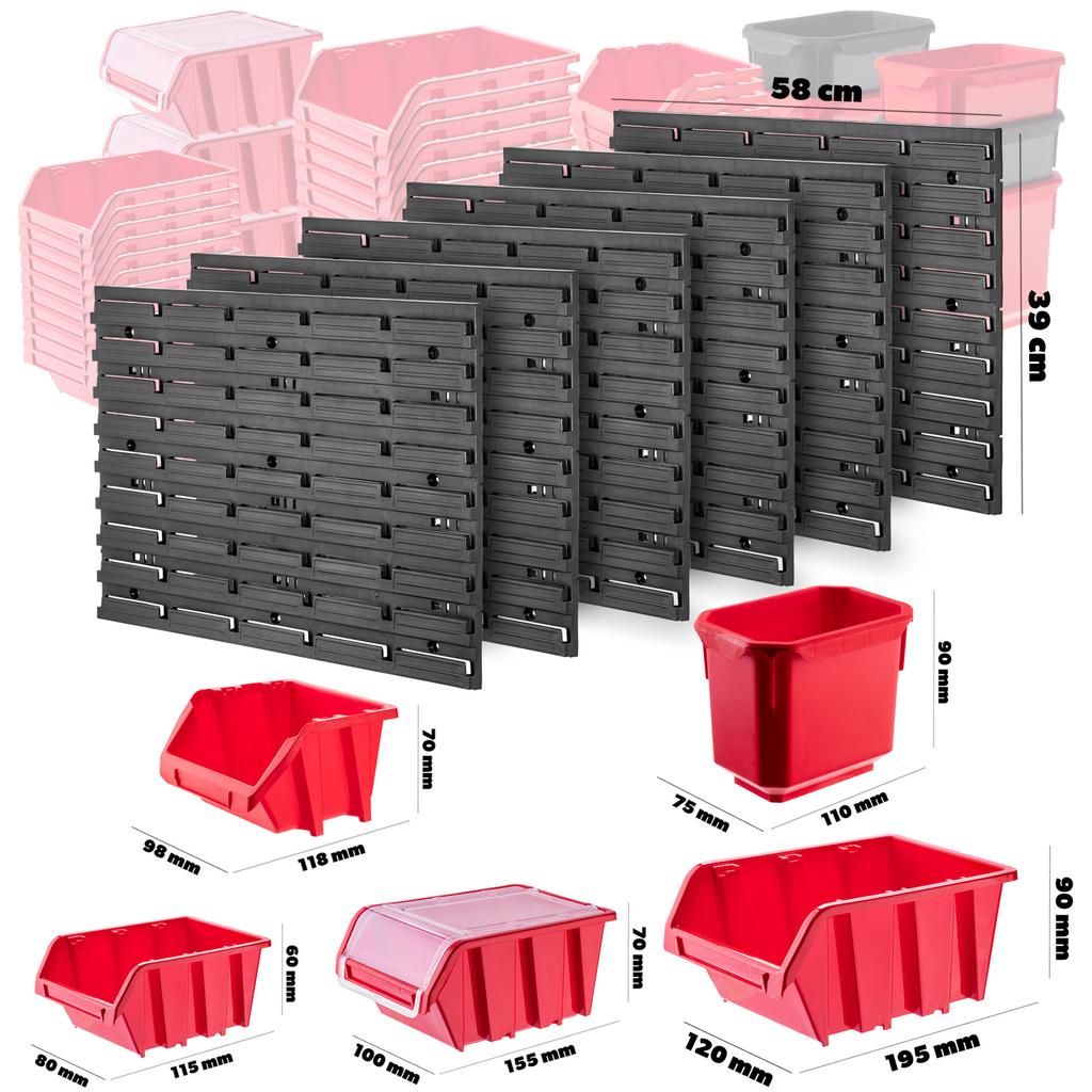 KADAX Garage Tool Board 174x78cm 150pcs