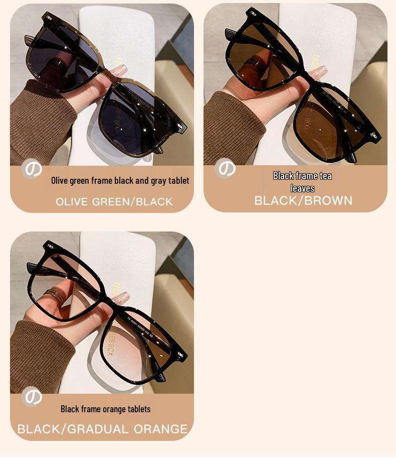 Korean-Style Polarized Sunglasses: Trendy Streetwear for Men & Women