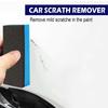 Set da 2 Pezzi Rimuovi Graffi Auto Pasta Lucidante Auto con Spugna Kit Cura Vernice Carrozzeria Auto Set Cura Lucidanti Auto Strumento di Riparazione