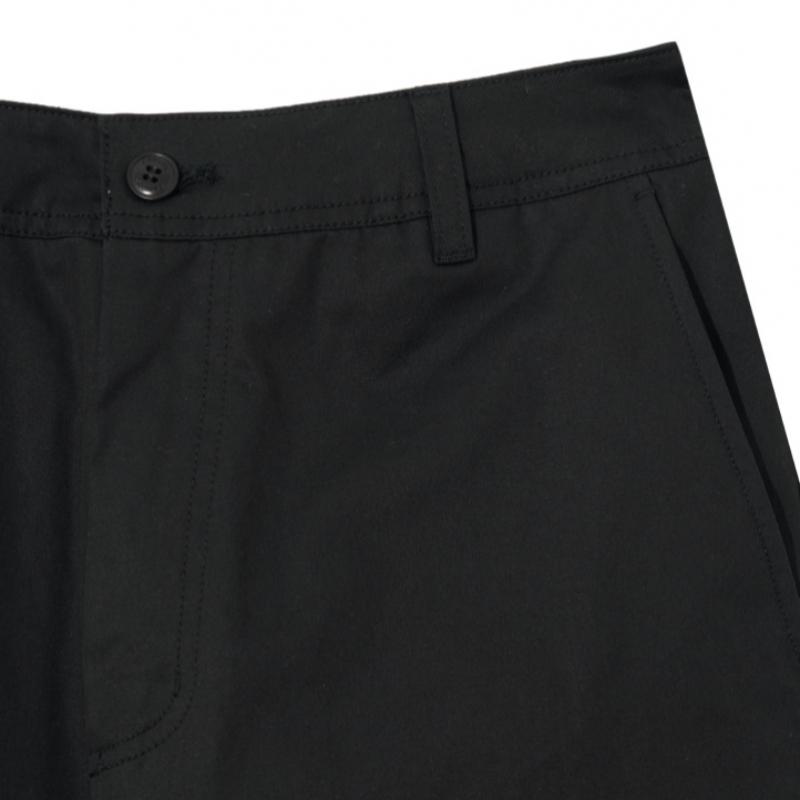 KANGOL Cotton Straight Pants Black 4568