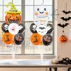Halloween Pumpkin Atmosphere Balloons for Tables, Bars, Kindergartens, and Shopping Mall Displays