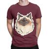 Fluffy Ragdoll Funny Graphic 100 Cotton TShirt Ragdoll Tees Tops For Unisex