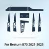 For FAW BESTUNE B70    Accessories interior film transparent TPU Gear Panel Navigation Center Console PPF Protection