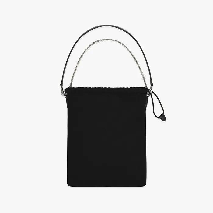 Tri Easy Fabric shoulder bag Black