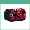 Spiderman Cartoon Pen Bag Made Of Polyester With Large Capacity For Teens