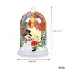LED Candle Holder Santa Snowman Hanging Pendant Light New Year Christmas Gift Christmas Ornaments Lantern Luminous