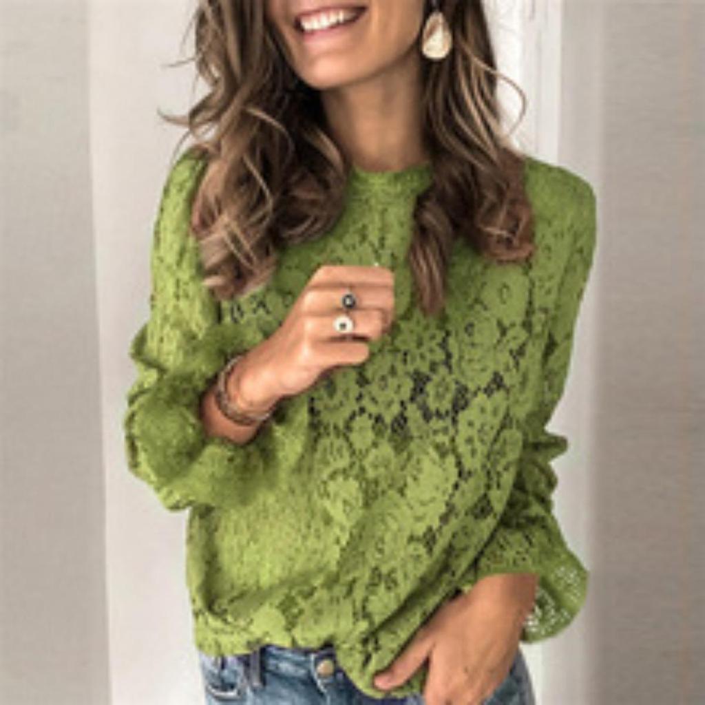 V-Neck Women's Ribbed Knit Slim Fit Cross Blouse Shirt Top