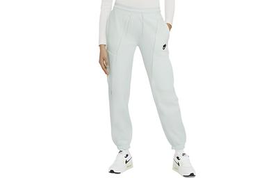 Knitted Sweatpants Women's Green Moderate Straight Fit Pants DC5283-394