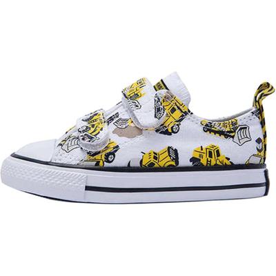 Chuck Taylor All Star Comfortable Soft Low Top Walker Shoes Baby Shoes White Yellow A12610C