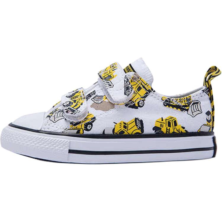 Converse Chuck Taylor All Star Comfortable Soft Low Top Walker Shoes Baby Shoes White Yellow A12610C