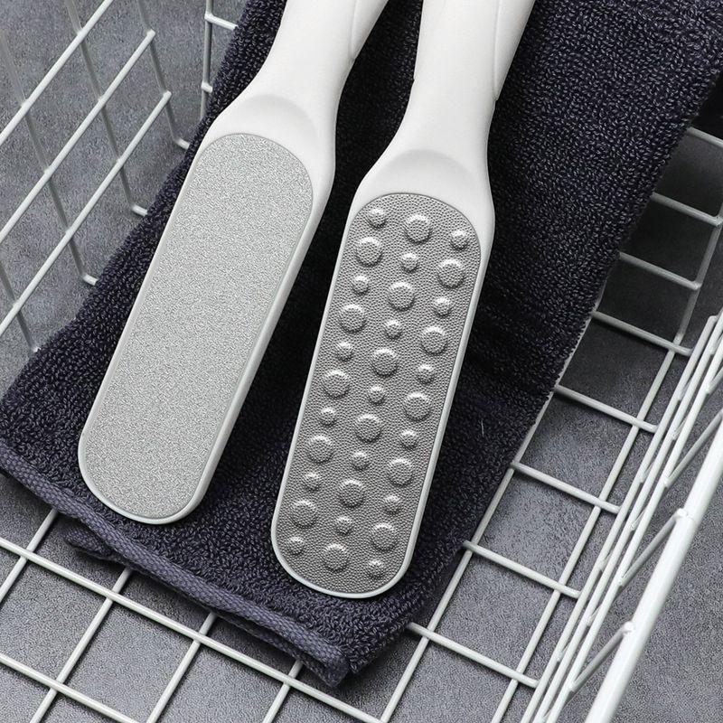Double Sided Foot Brush Scrubber Remove Dead Skin Brushes Exfoliating Shower Spa Foot Massage Tool