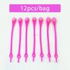 1 Pair Round Elastic Silicone Shoelaces No Tie Universal Comfort Slip On Replacement Shoe Straps for Men Women