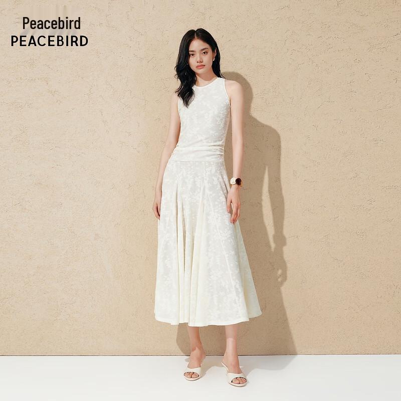 PEACEBIRD Eenvoudige Werkjurk AAFAG2394