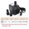 AC 220V 25W Tauchwasserpumpe 1800L/H Ligh Aquarium Brunnen Luft Teich Becken Wasserpumpe EU STECKER