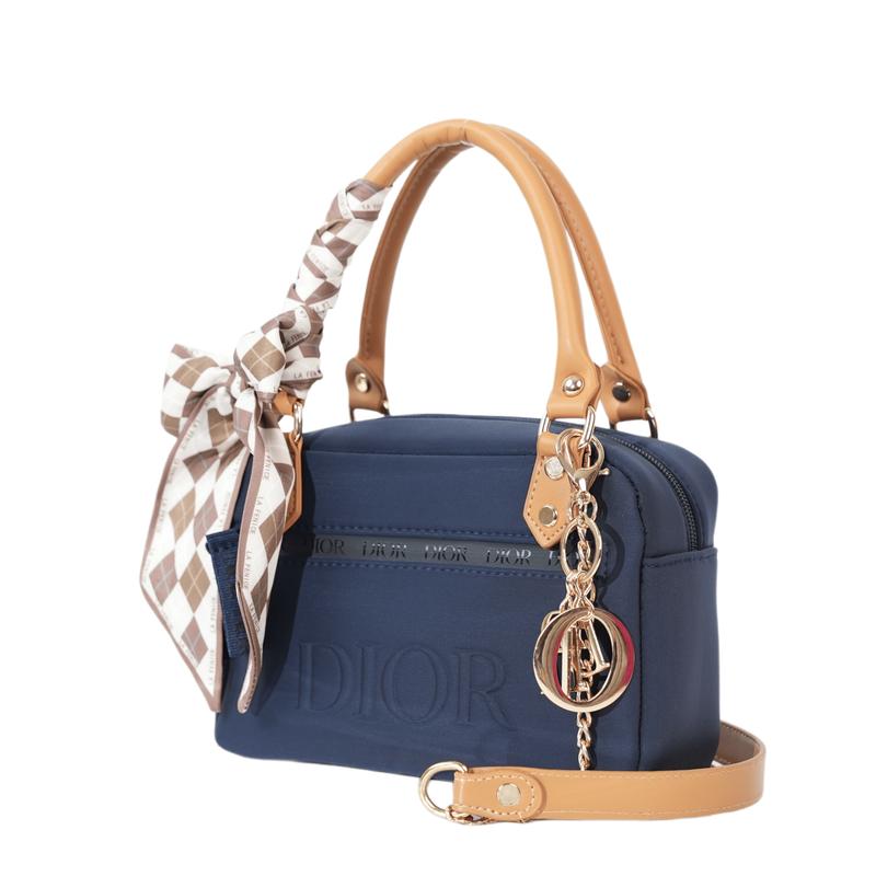 Dior Borsa [Borsa Cosmetica Personalizzata] Jinling Notte Blu Semplice Nicchia Alta Gamma Tendenza Pendolarismo Squisita Moda Versatile Classico Conservazione Portatile