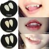 1 Pair 5 Styles Halloween Cosplay Dentures Zombie Vampire Teeth Ghost Devil Fangs Props Costume Party